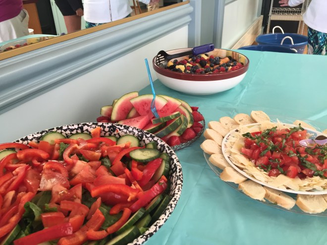 Celebrating new life with a New England potluck