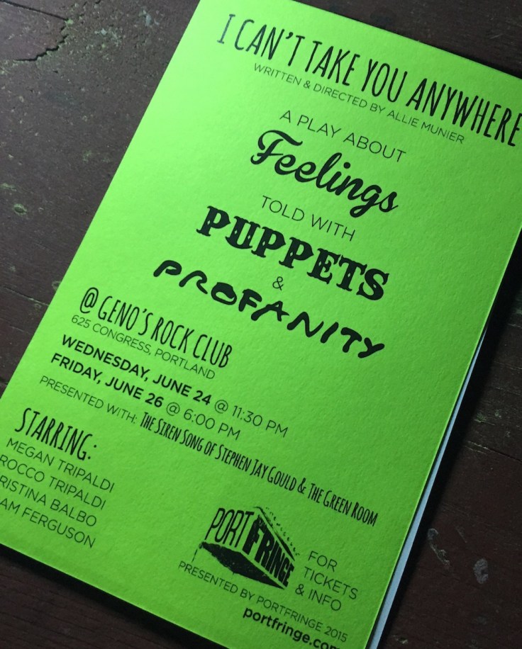 Cool Designs for PortFringe 2015
