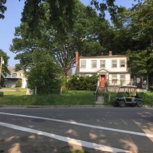 A hot day on Peaks Island