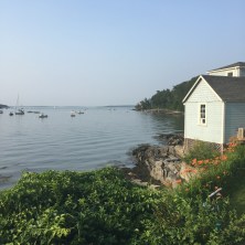A hot day on Peaks Island