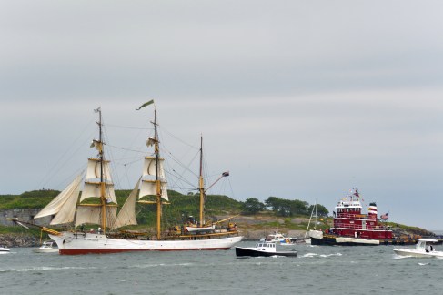 Tall Ships in Casco Bay