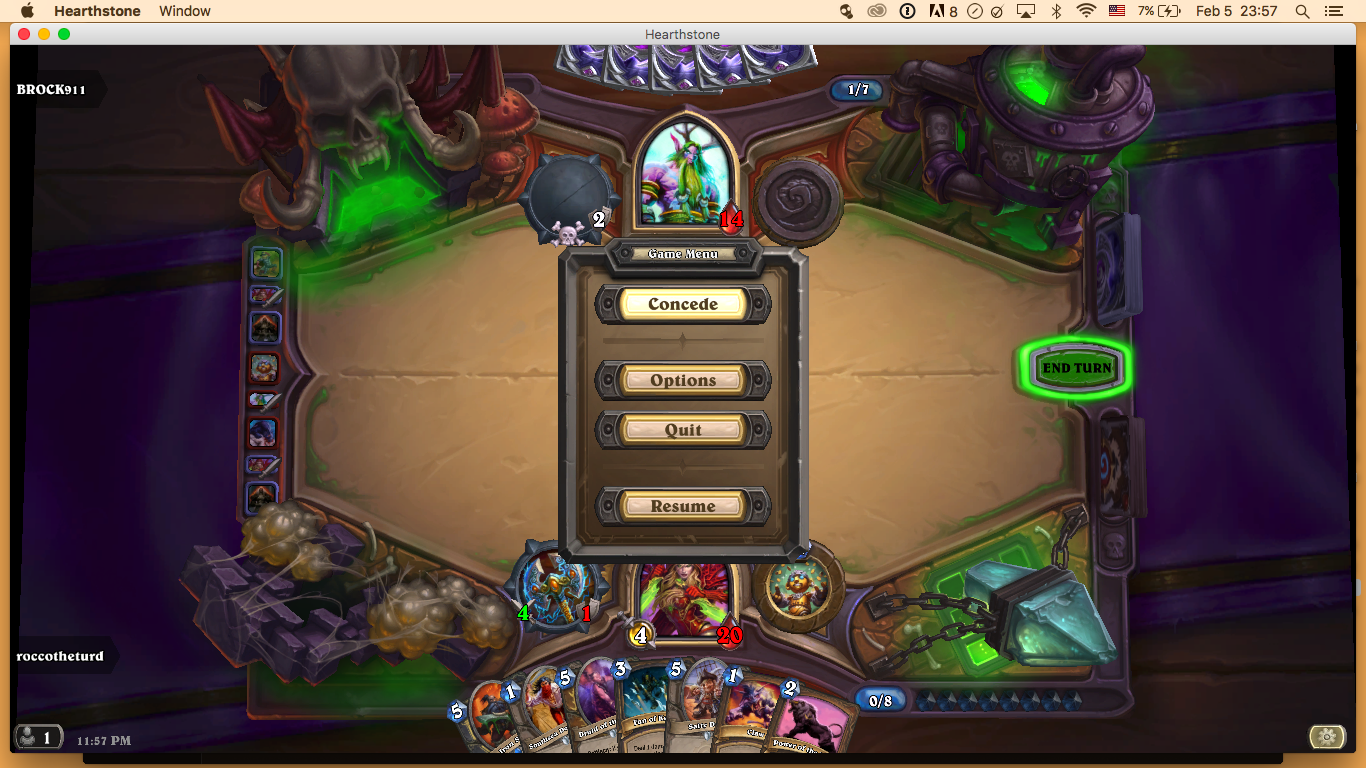 I don't always @PlayHearthstone, but&hellip;