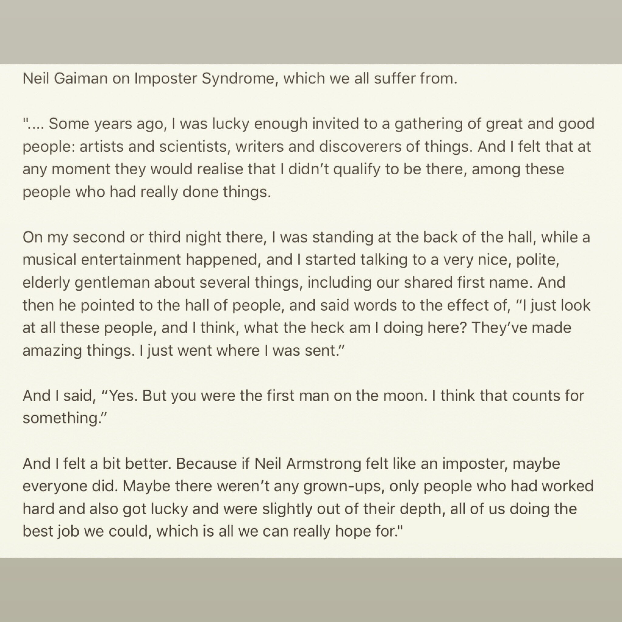 RT @AlanBaxter: Neil Gaiman on&hellip;