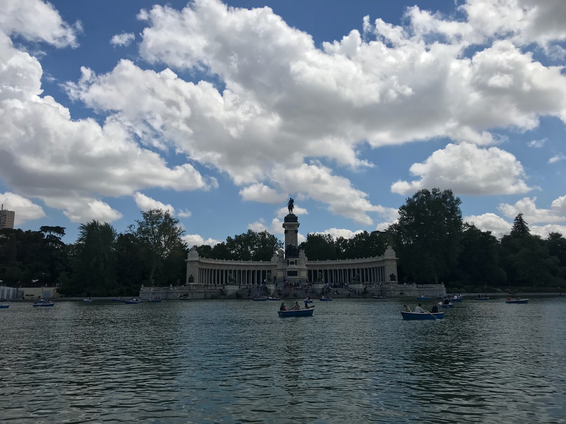 Checked in at Parque del Retiro