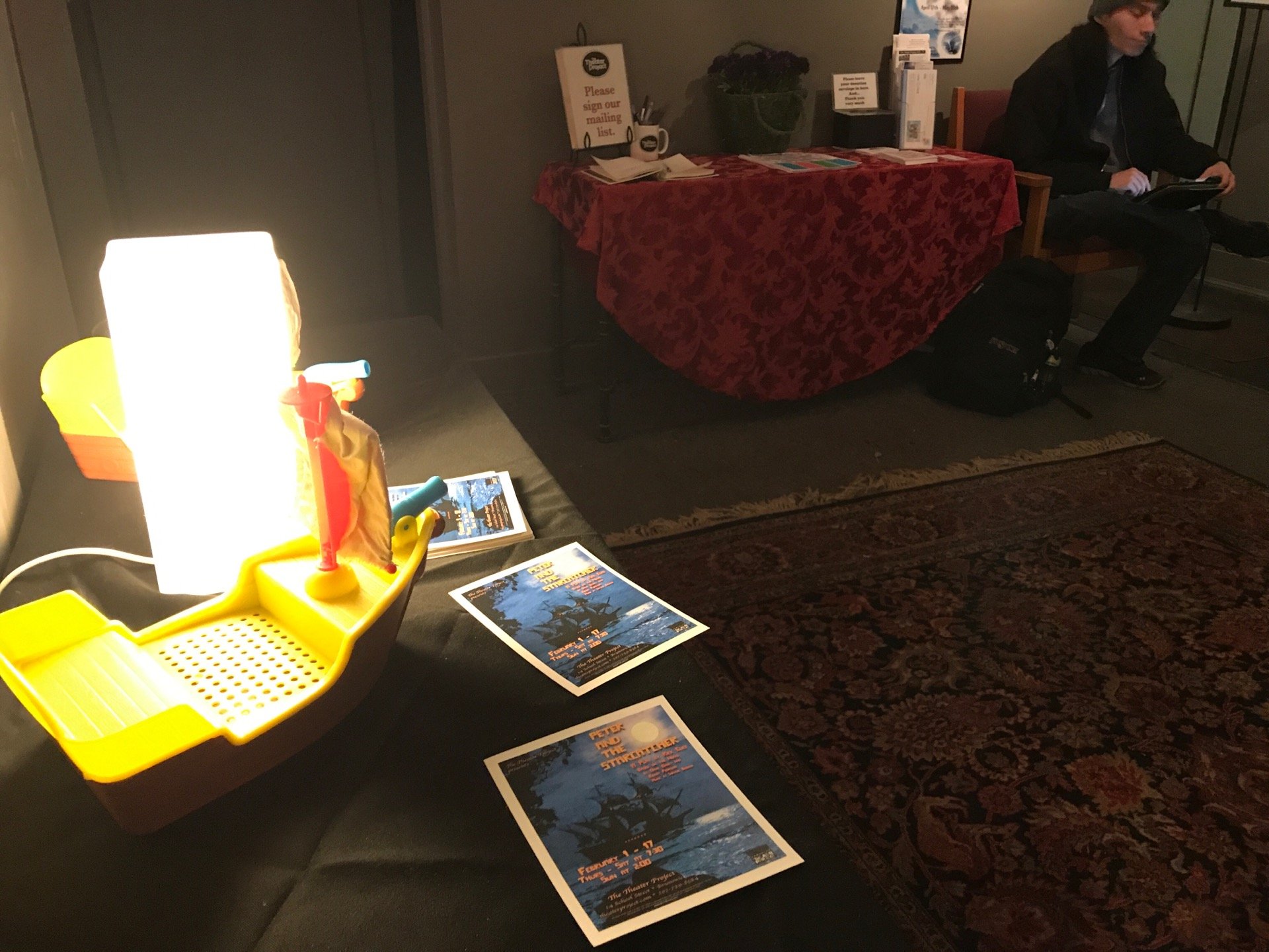 Checked in at the Theater Project