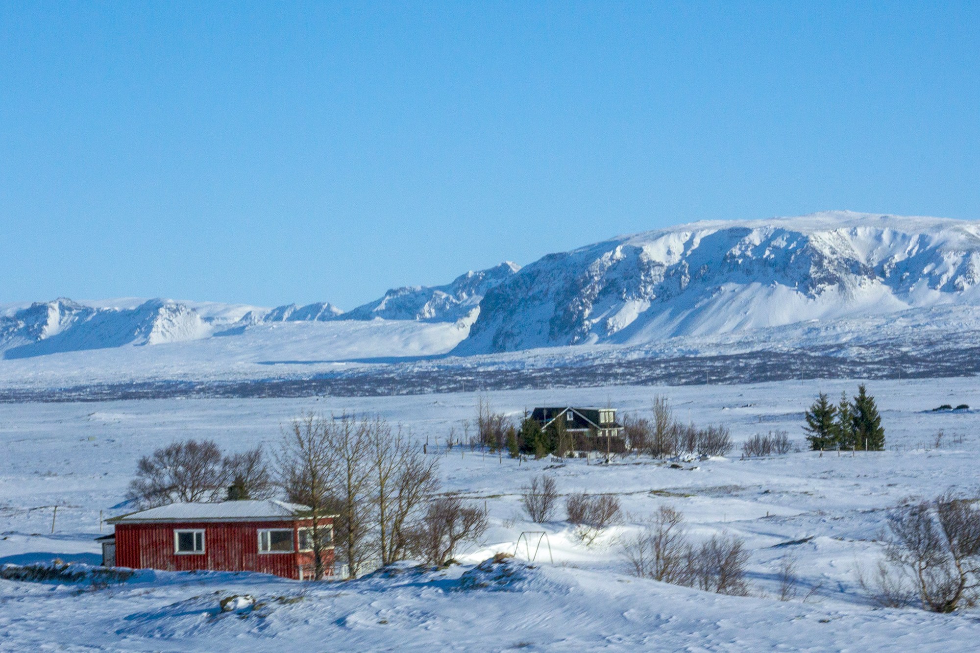On the road from Reykjavík to Hrunamannahreppur