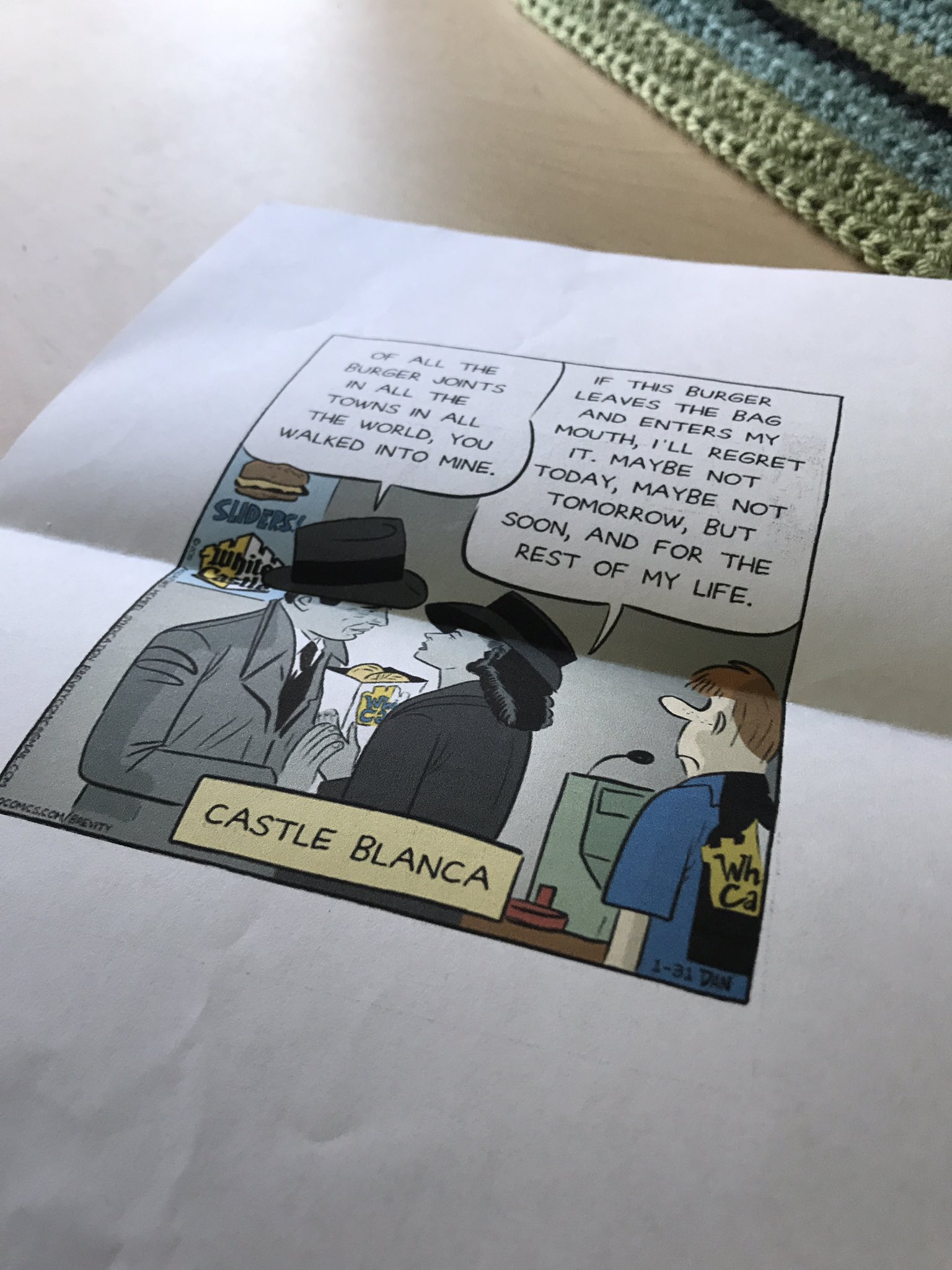 My papa sent us a&hellip;