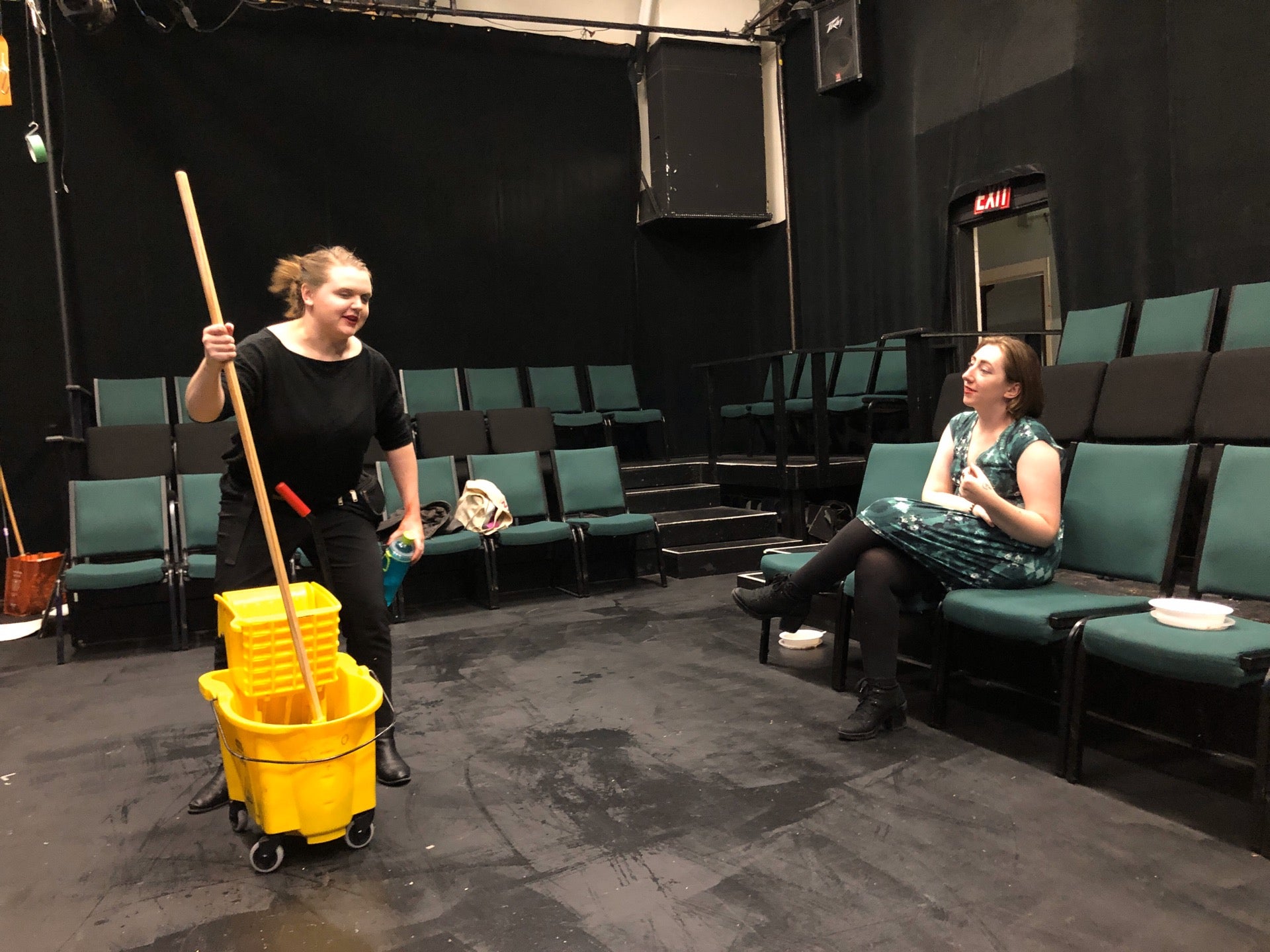 Checked in at Portland Stage Company